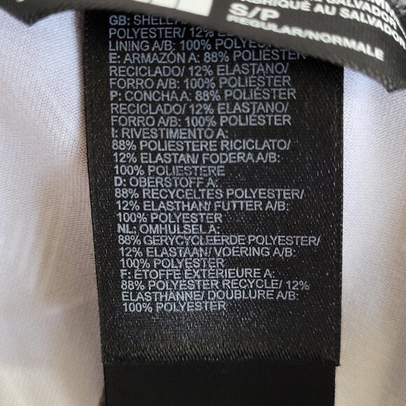 North Face Leggings Womens Size Small Grey White Print Capri Activewear - Picture 11 of 12